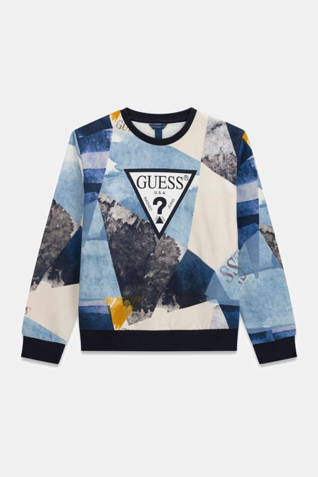 Sweatshirt mit Logoprint