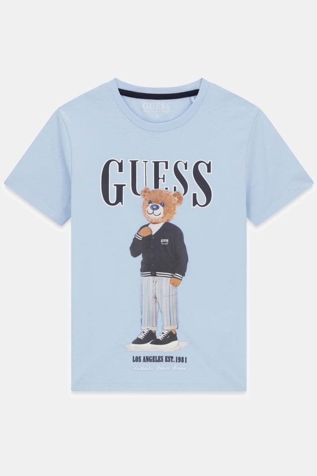 Camiseta de urso de pelúcia