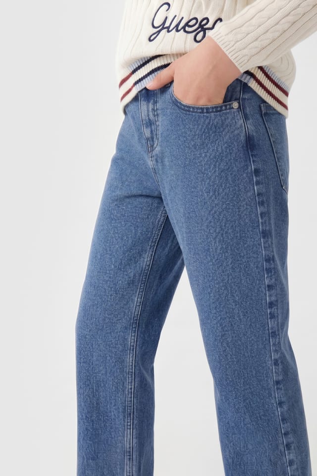 Straight jeans de pierna