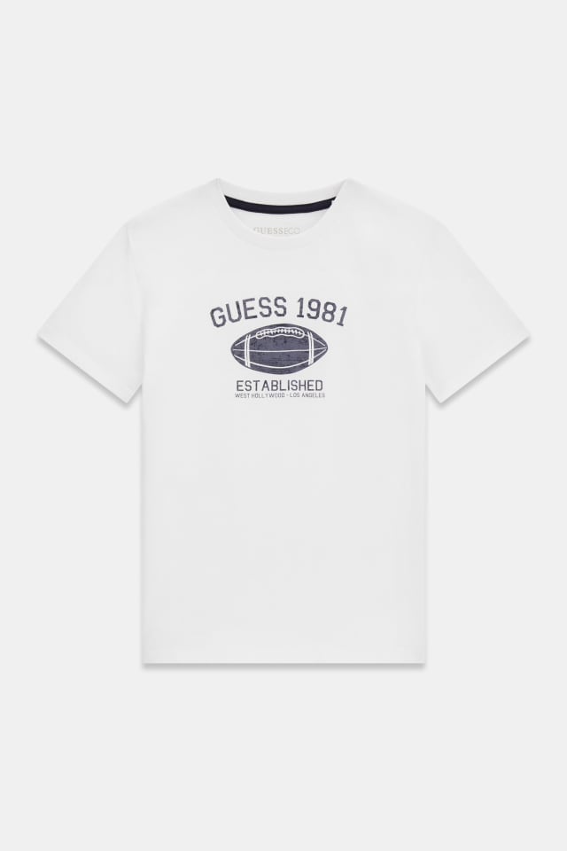 T-shirt com logo impresso