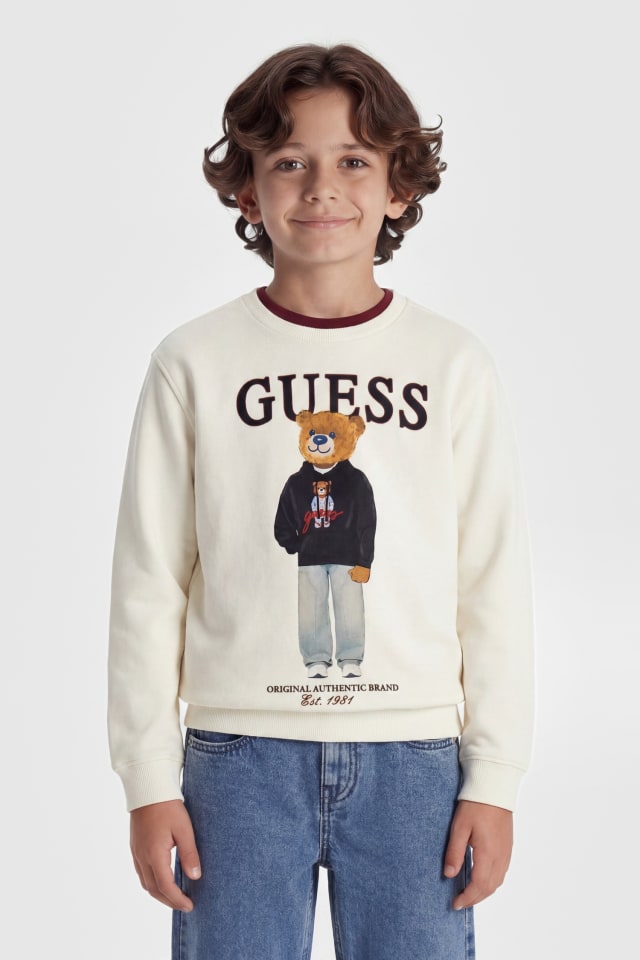 Sweatshirt com logo impresso