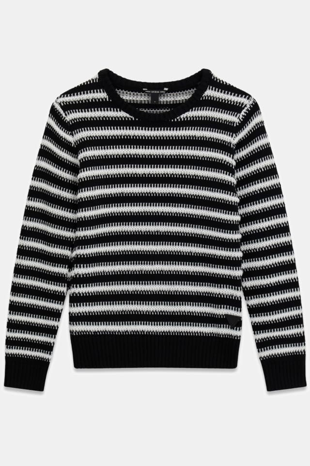 Suéter intarsia listrado