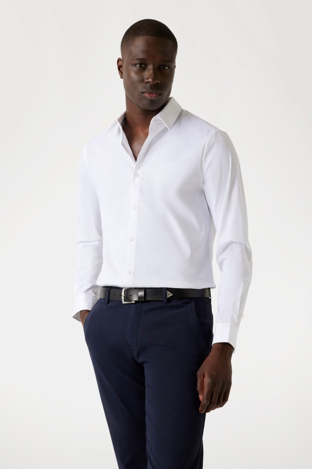 Slim fit overhemd