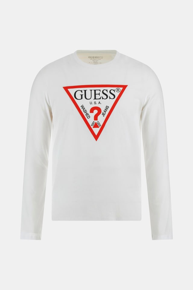 Camiseta manga larga logo triángulo