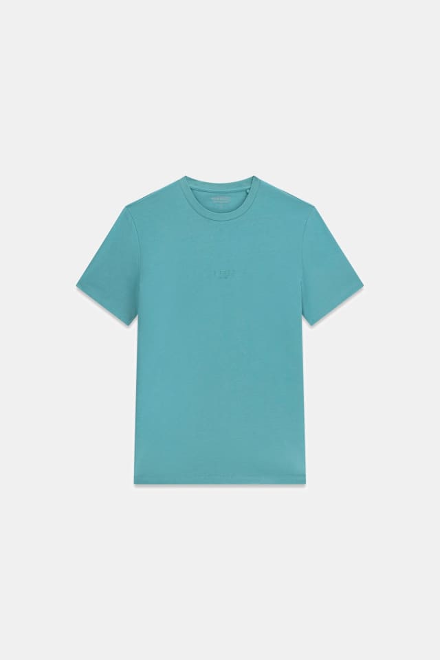 Camiseta con logotipo pequeño