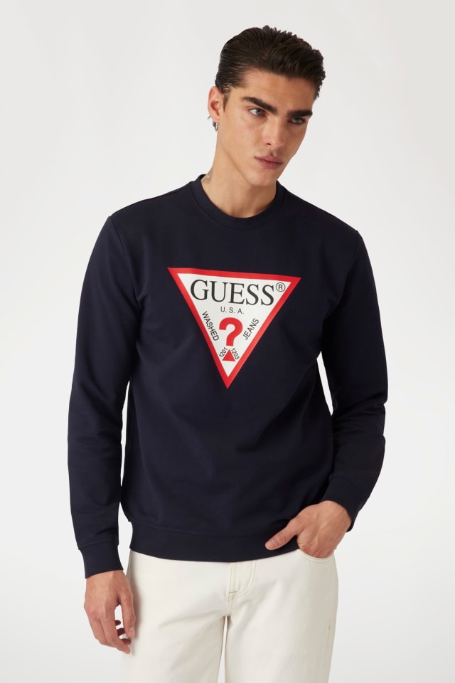 Triangle logo sweatshirt