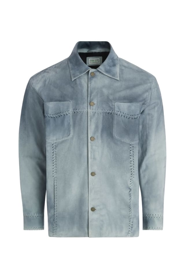 Camisa de camurça regular fit