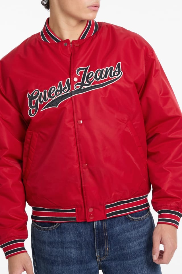 Script Patch Varsity Jacket
