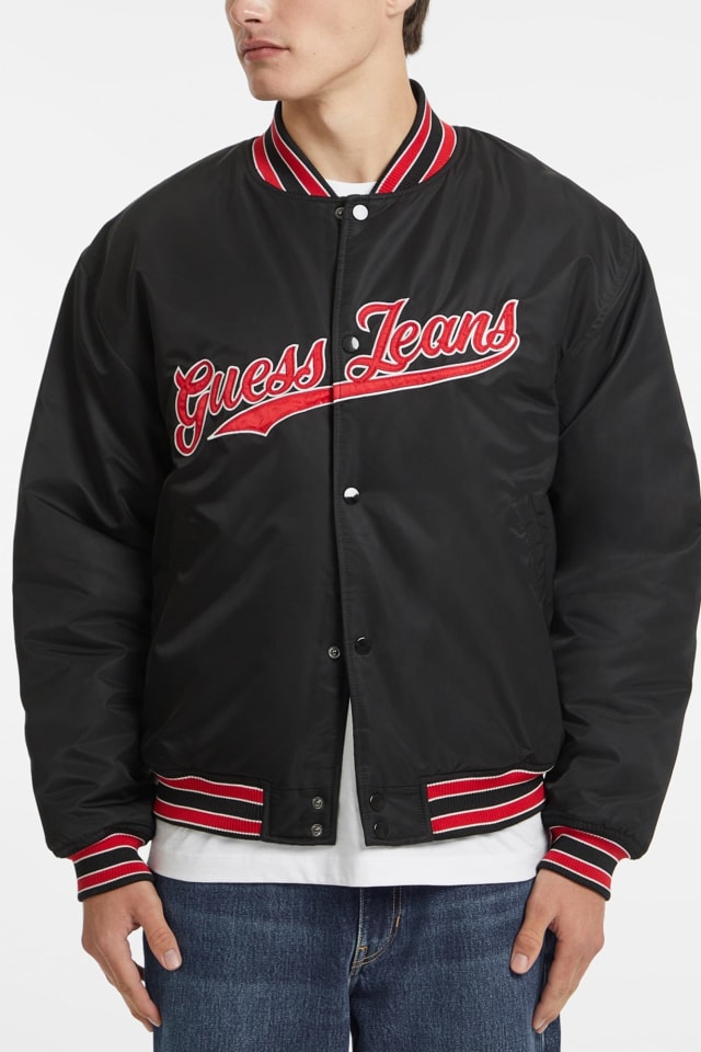 Script Patch Varsity Jacket