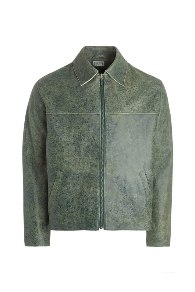 Chaqueta de piel auténtica
