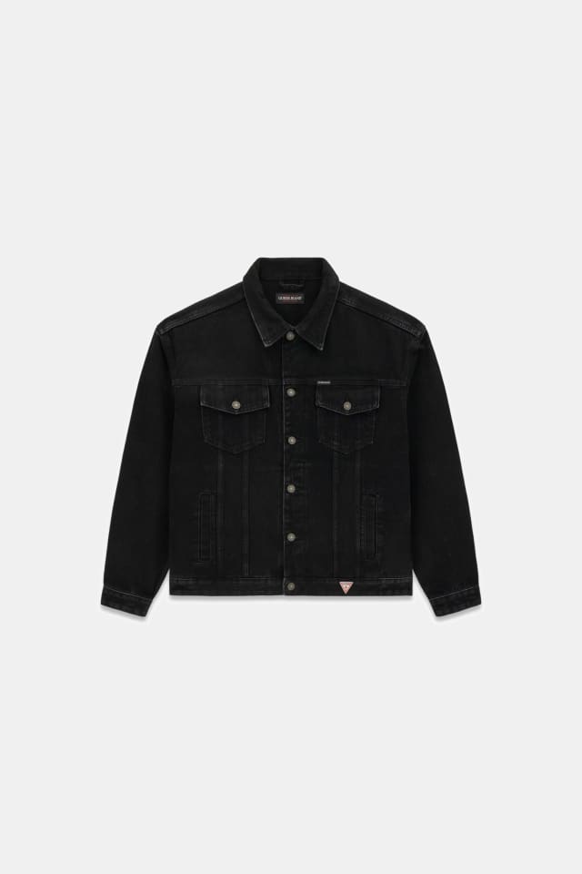 Cazadora vaquera oversize modelo camionero