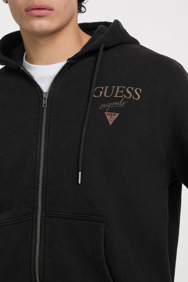 Sudadera con capucha y cremallera