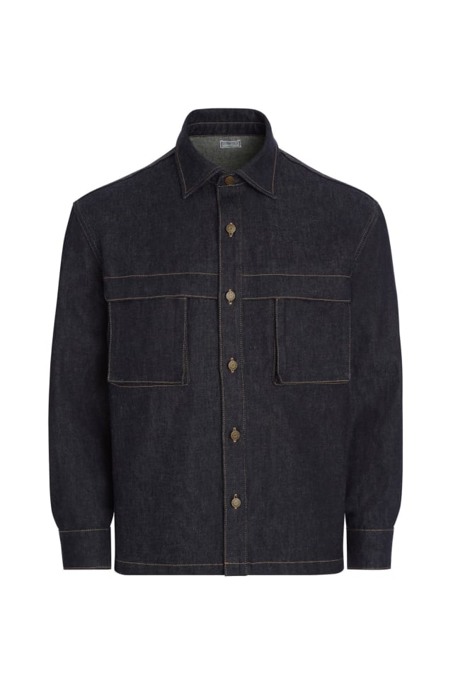 Regular fit szab&aacute;s&uacute; farmering