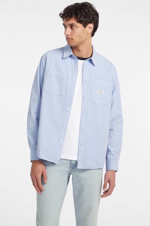 Camisa de manga larga con bolsillos