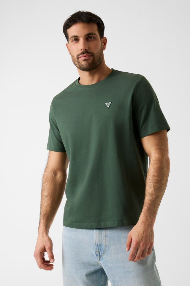 T-shirt z trójkątnym logo