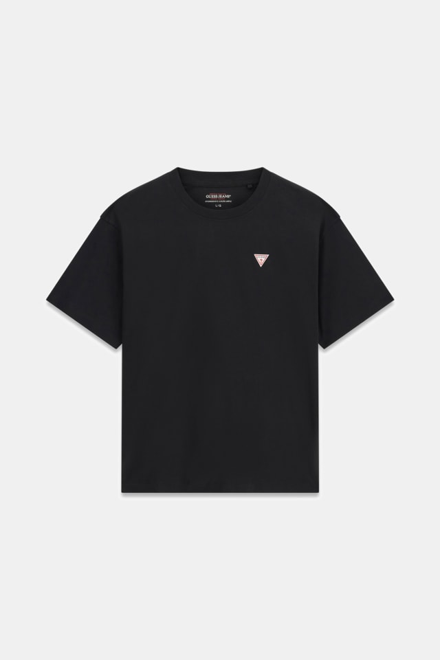 Oversized  T-shirt mini emblema