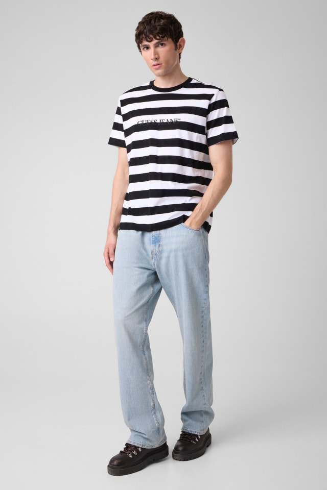 Striped Logo t-shirt