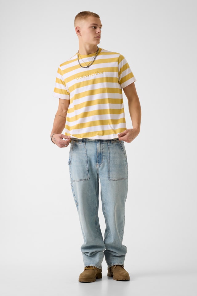 Striped Logo t-shirt