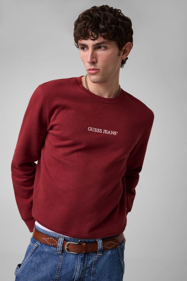 Sweatshirt slim bordada