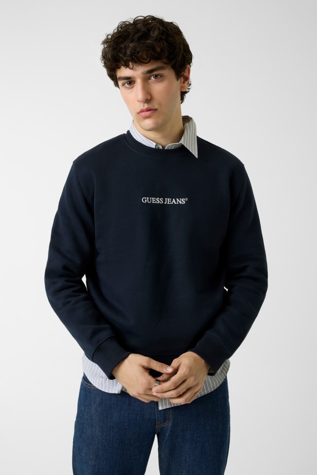 Sweatshirt slim bordada