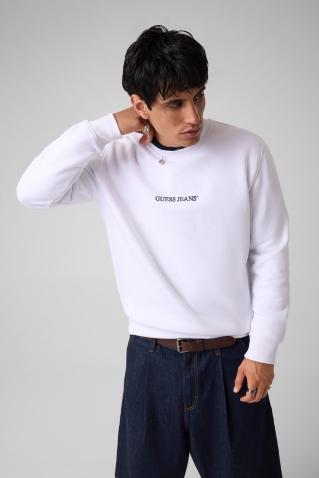 Sweatshirt slim bordada