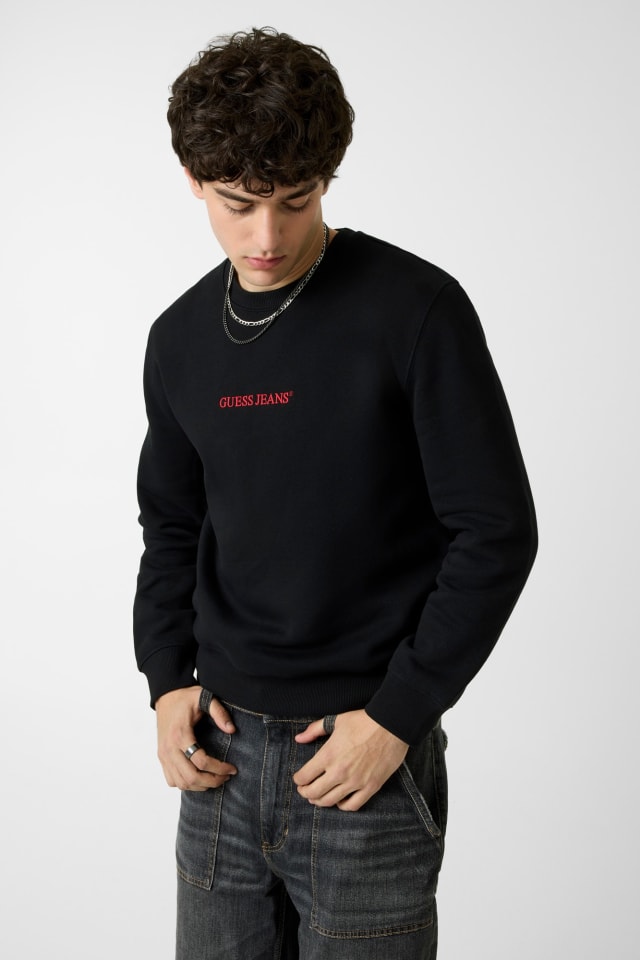Sweatshirt slim bordada