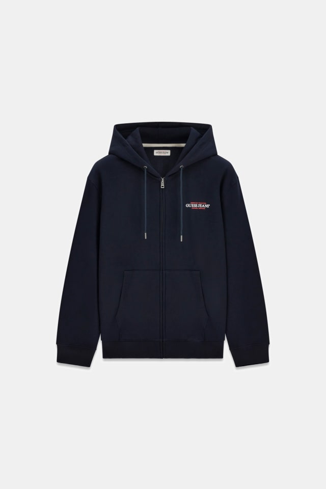 Sweatshirt com capuz e fecho American Tradition