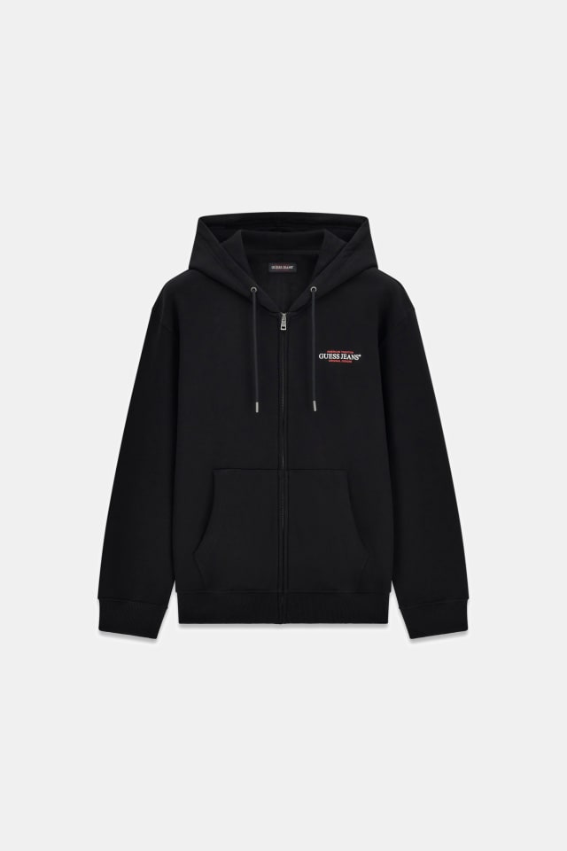 Sweatshirt com capuz e fecho American Tradition