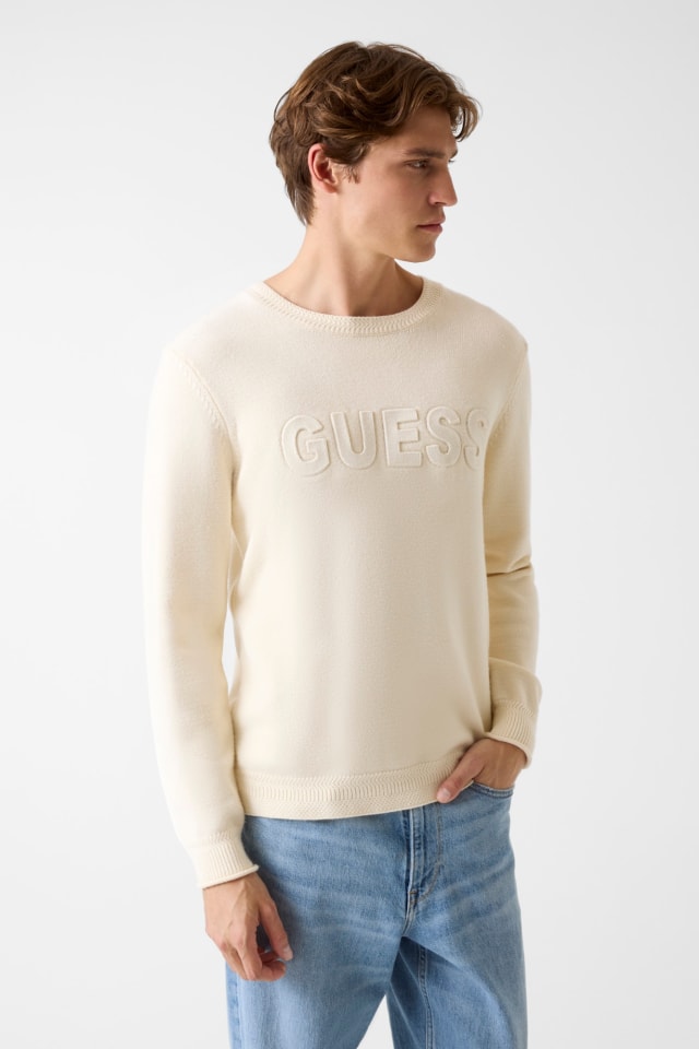 Pull-over logo gaufr&eacute;