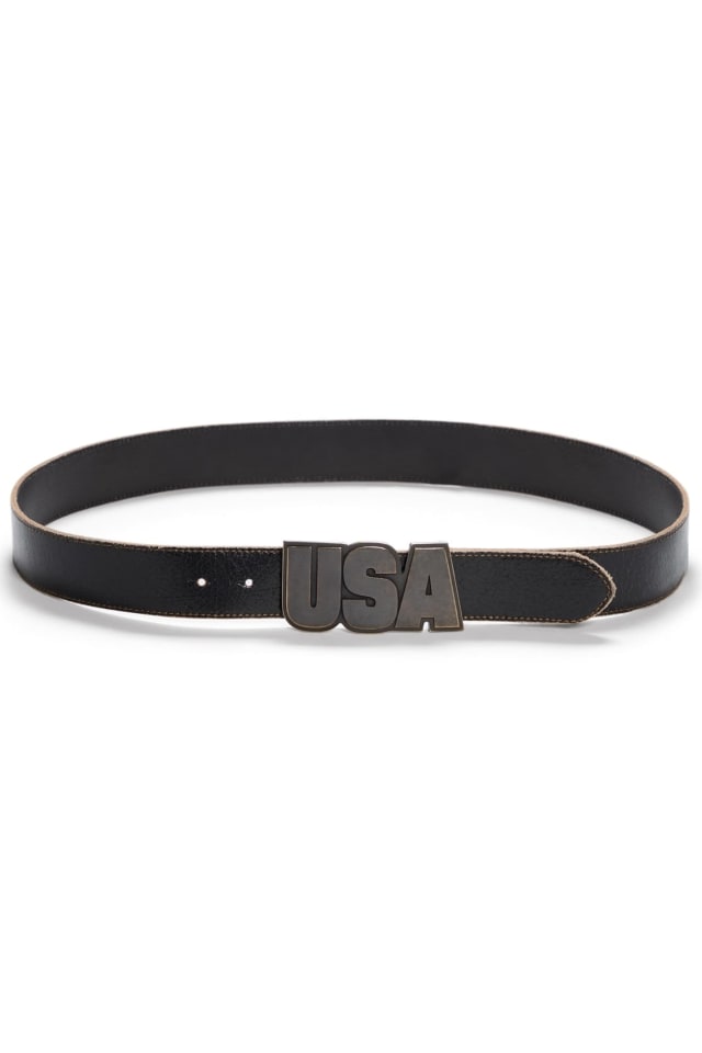 Genuine leather belt