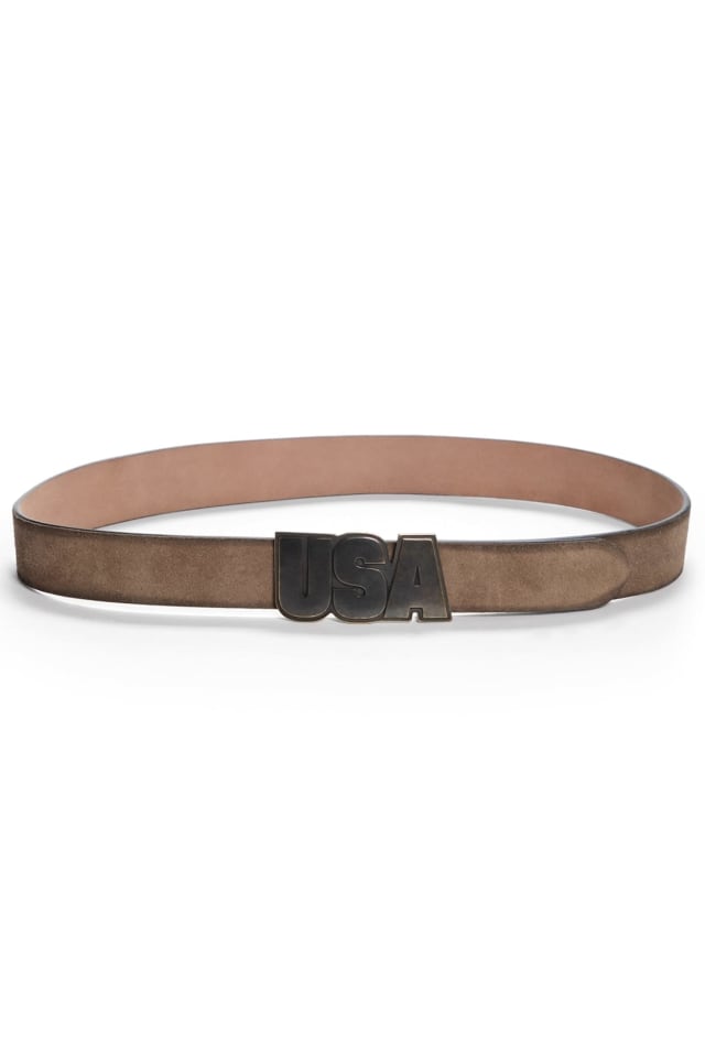 Genuine leather belt