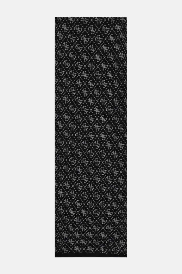 Silk-blend 4G logo scarf
