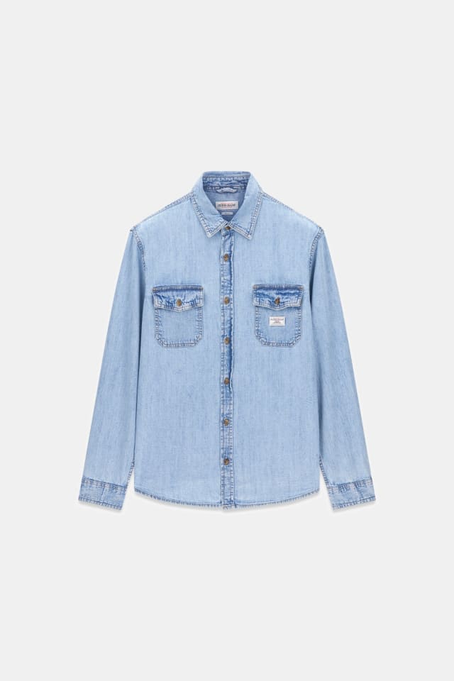 Camisa vaquera corte regular