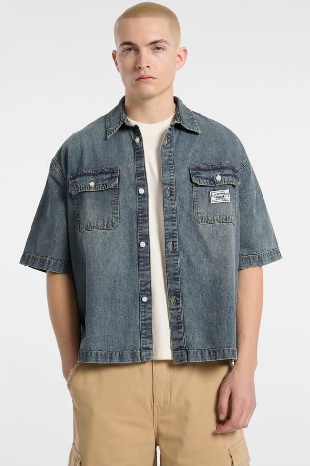 Camicia jeans boxy