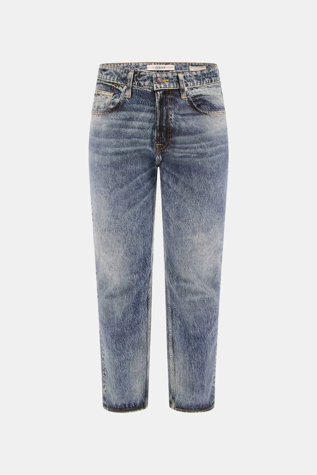 Calça de ganga Rodeo regular estampada