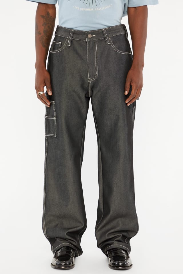 Vaqueros modelo carpintero