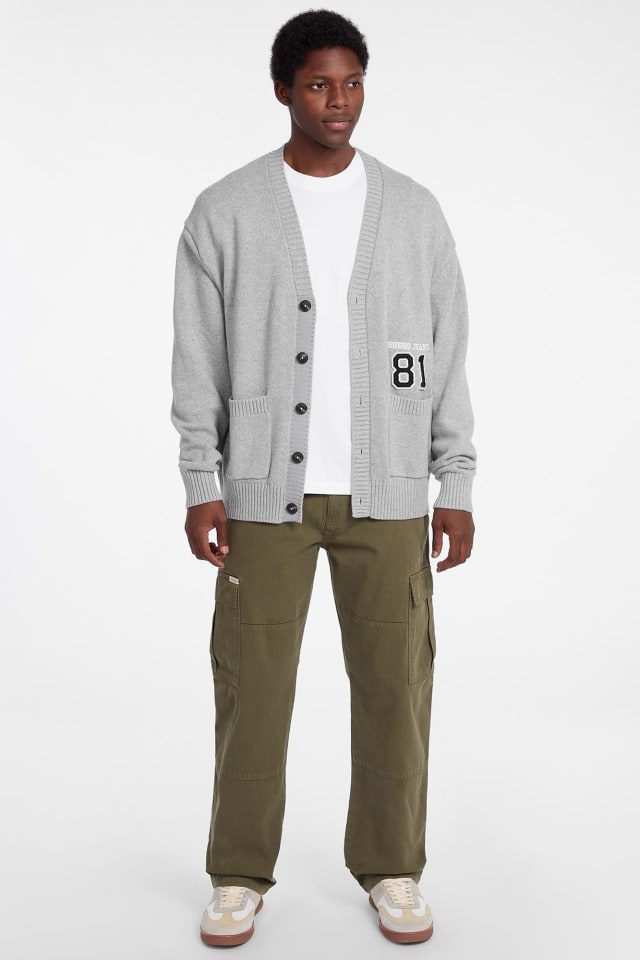 Patch Cardigan
