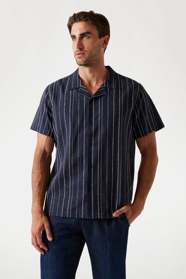 Camicia a righe