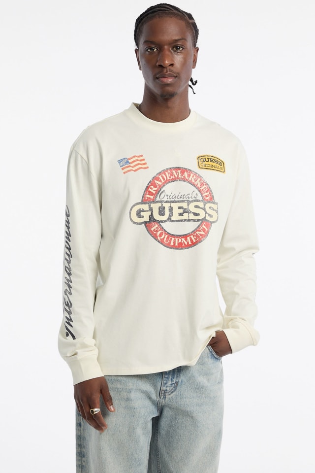 Camiseta oversize con logotipo