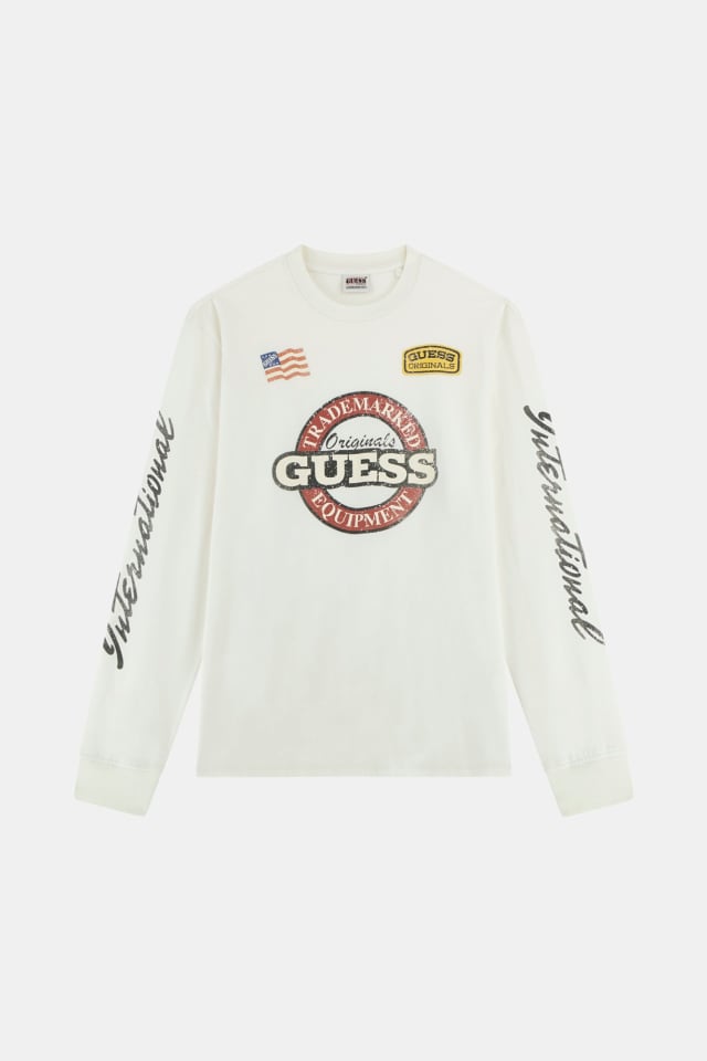 Camiseta oversize con logotipo