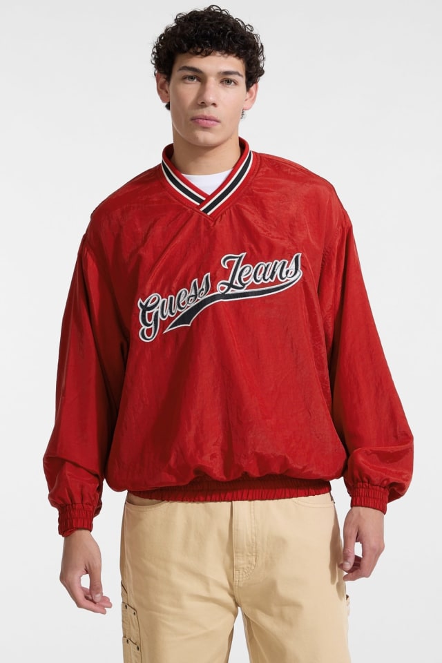 Logo nylon pullover
