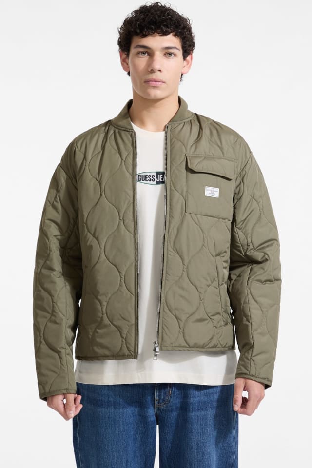 Gesteppte Bomberjacke