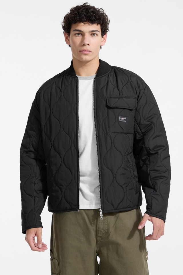 Gesteppte Bomberjacke