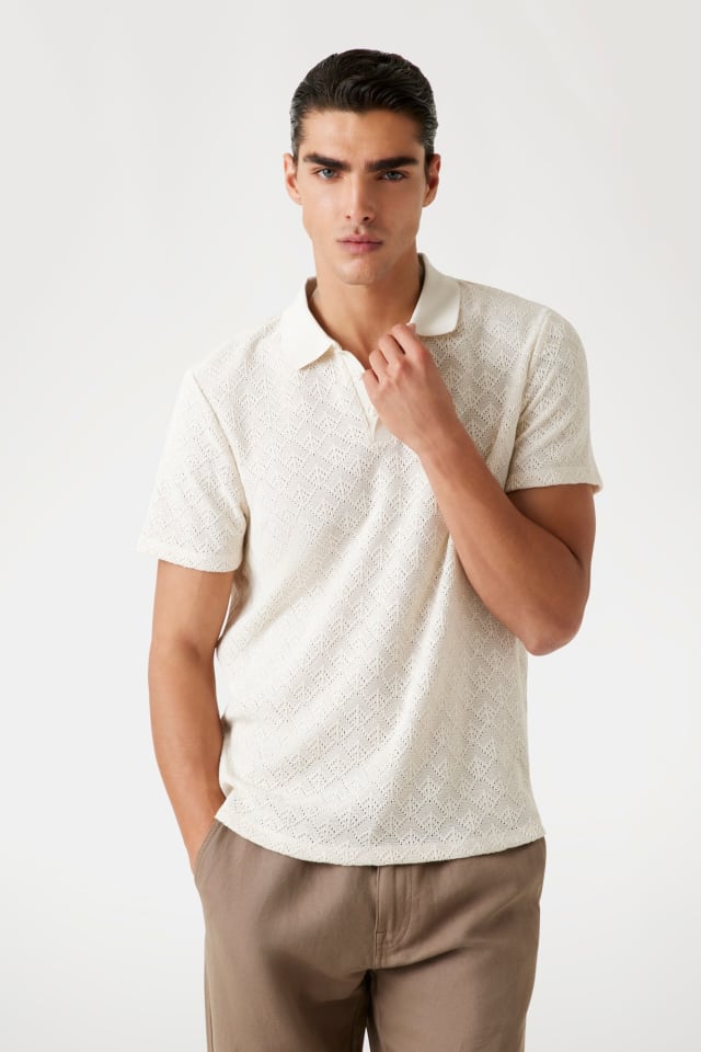Knit polo shirt Men | GUESS® Past Collections