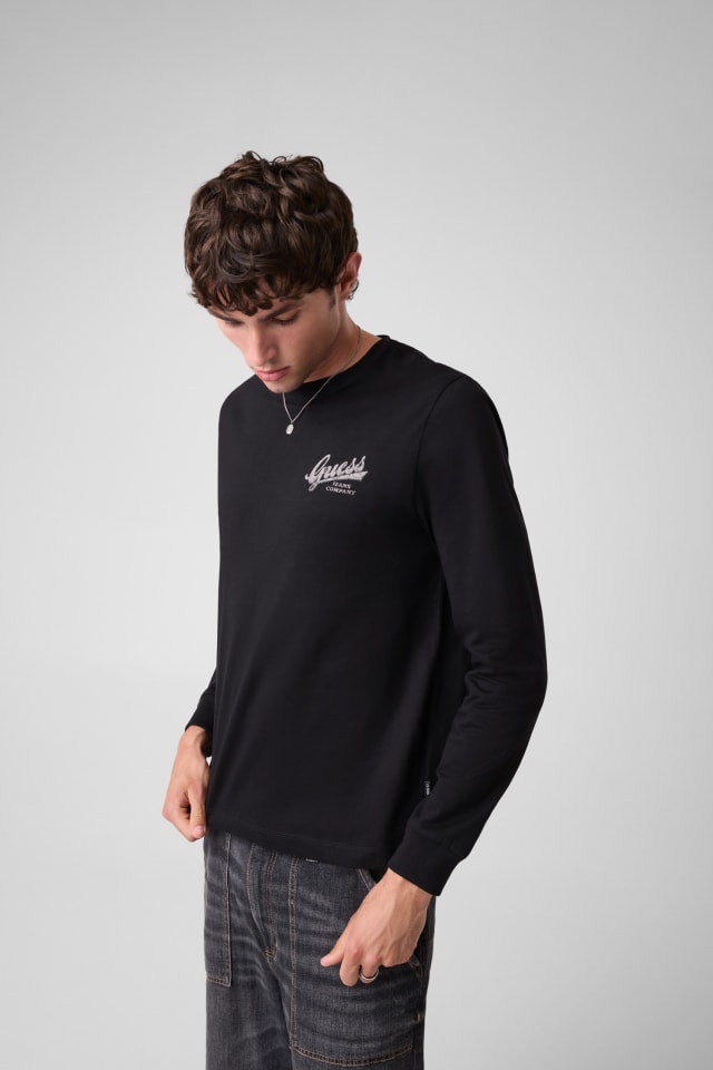 Camiseta de manga larga de corte regular