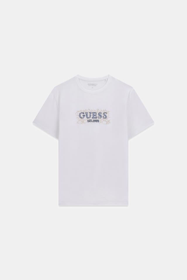 Camiseta com logo impresso