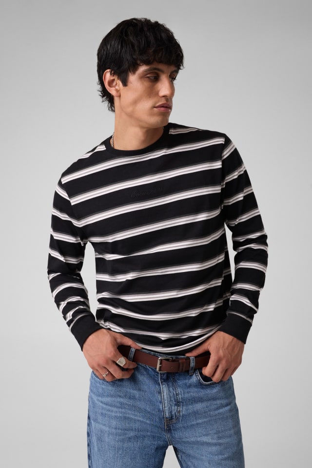 Camiseta de rayas regular