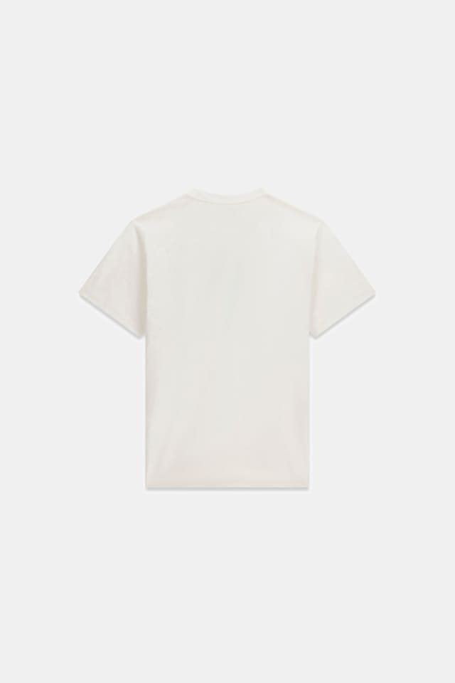 T-Shirt mit strukturiertem Logo