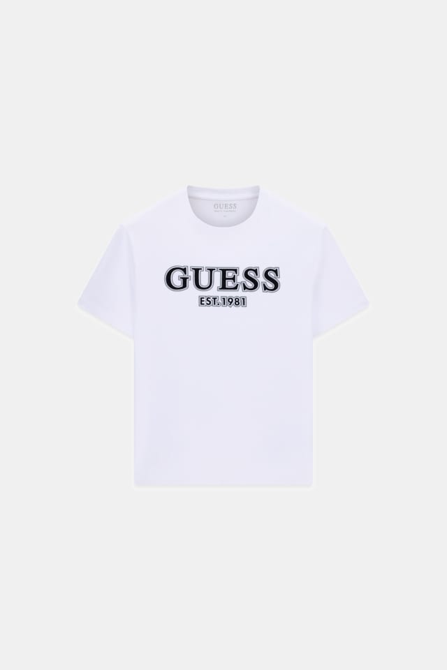 T-shirt con logo stampato