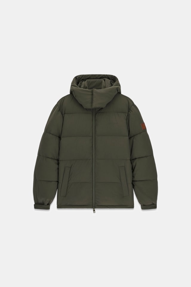 Jaqueta puffer comum